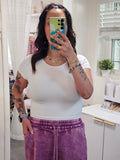 NikiBiki Baby Tee- White