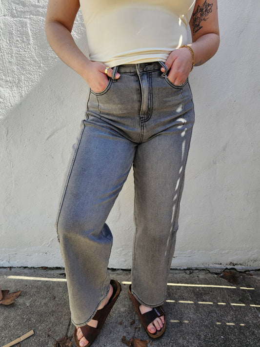 Maggie Barrel Jeans