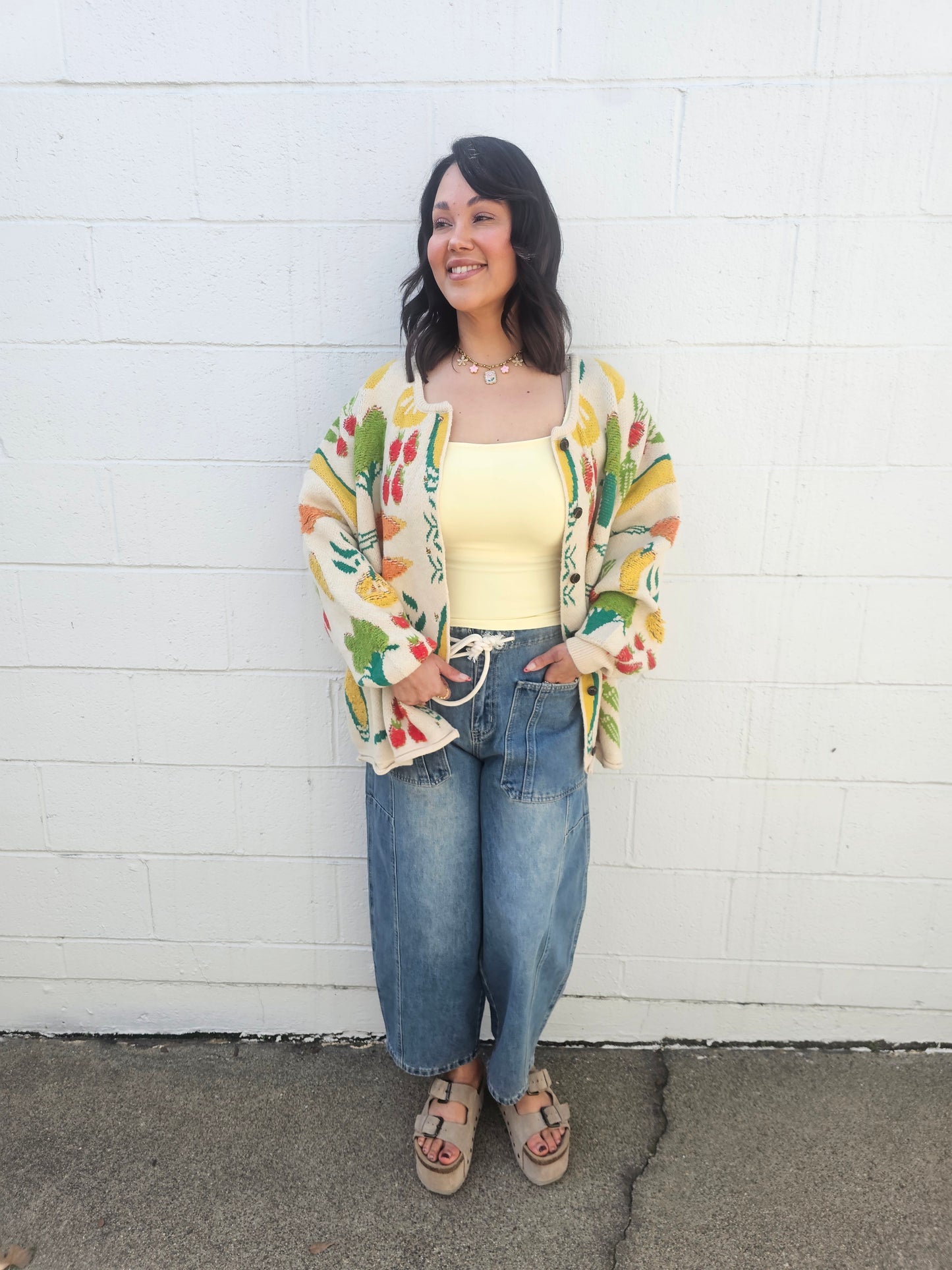 Veggie Basket Cardigan