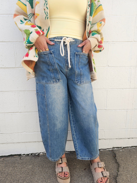 TayTay Barrel Jeans