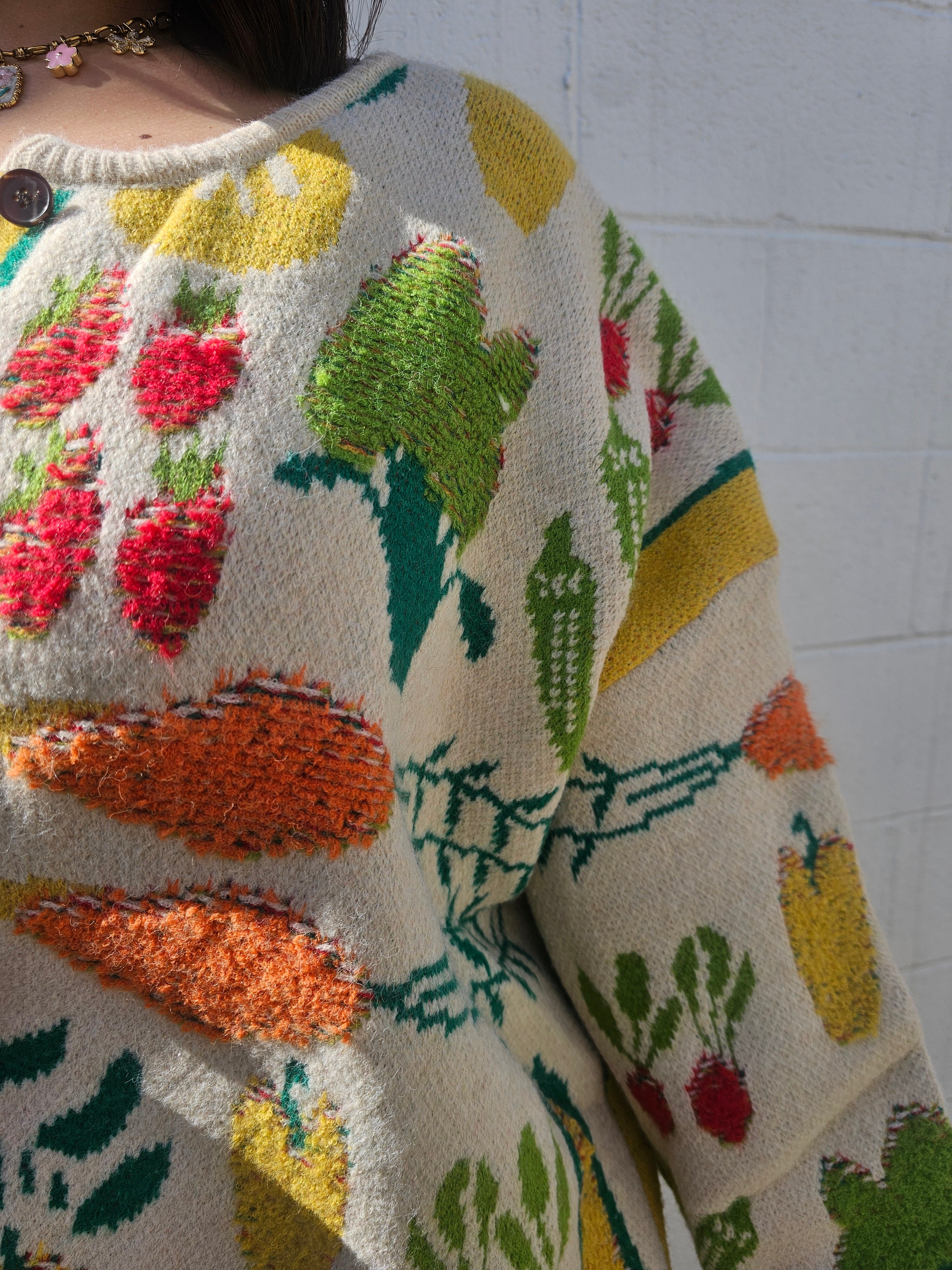 Veggie Basket Cardigan