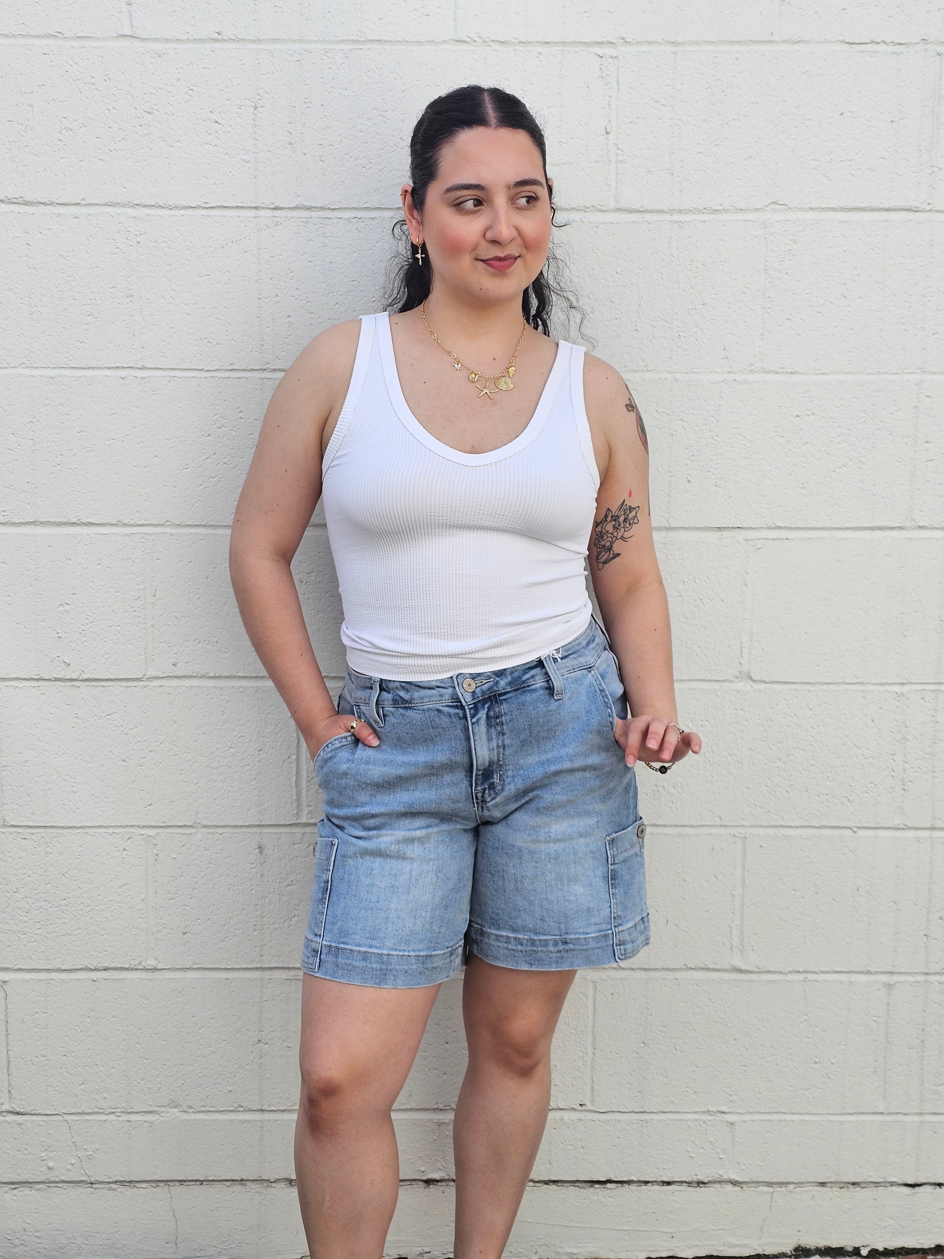 Mandy Tank- White