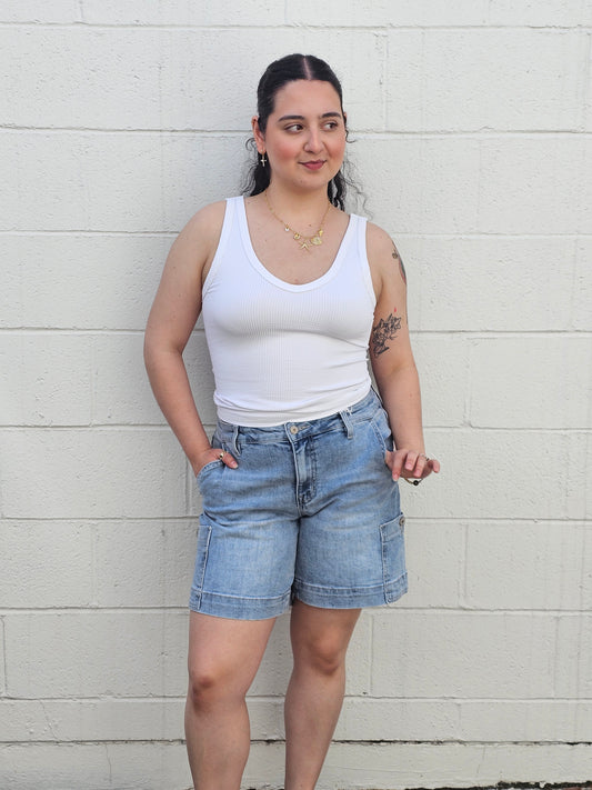 Mandy Tank- White