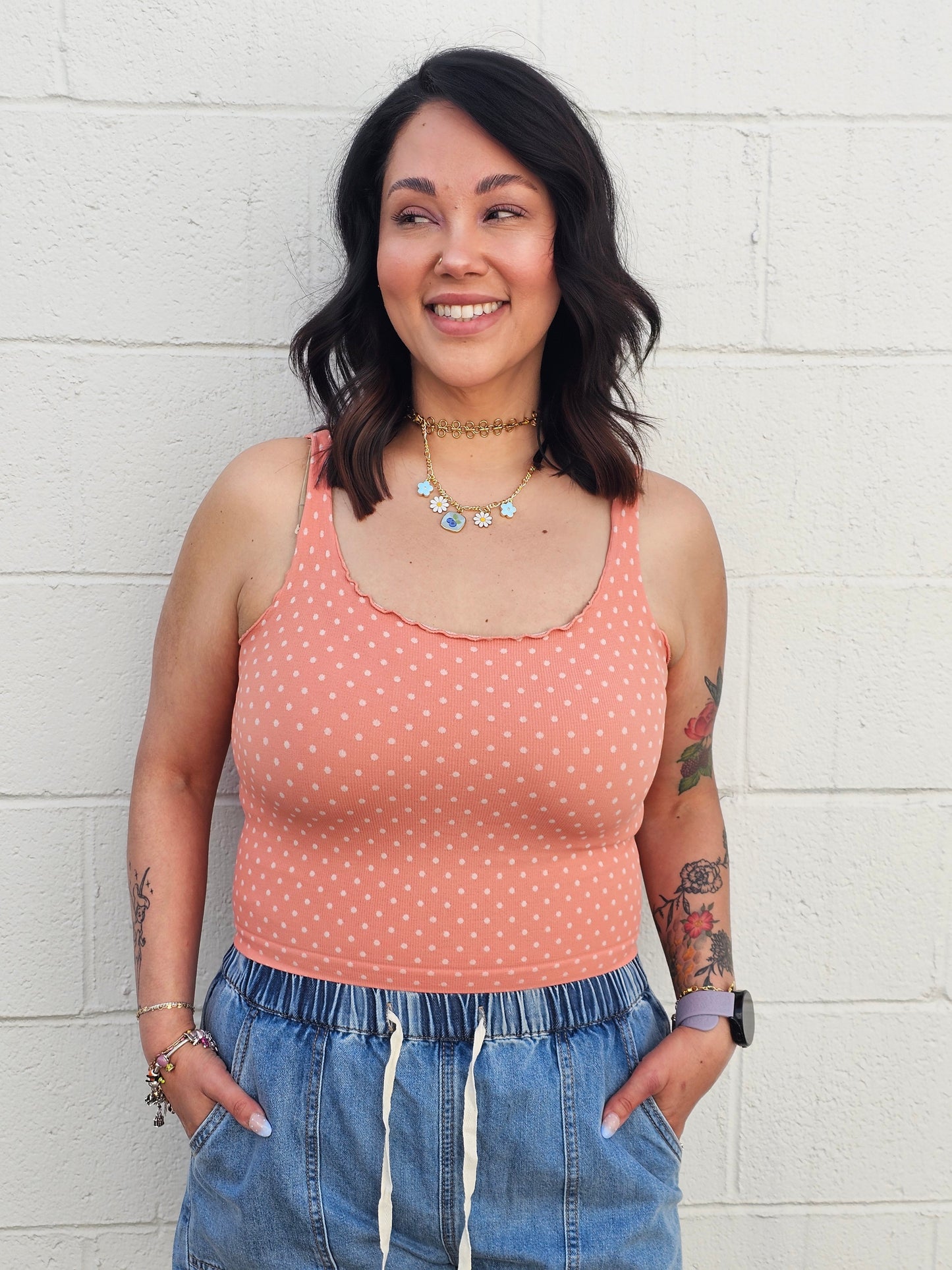Lexi Crop Top- Terracotta