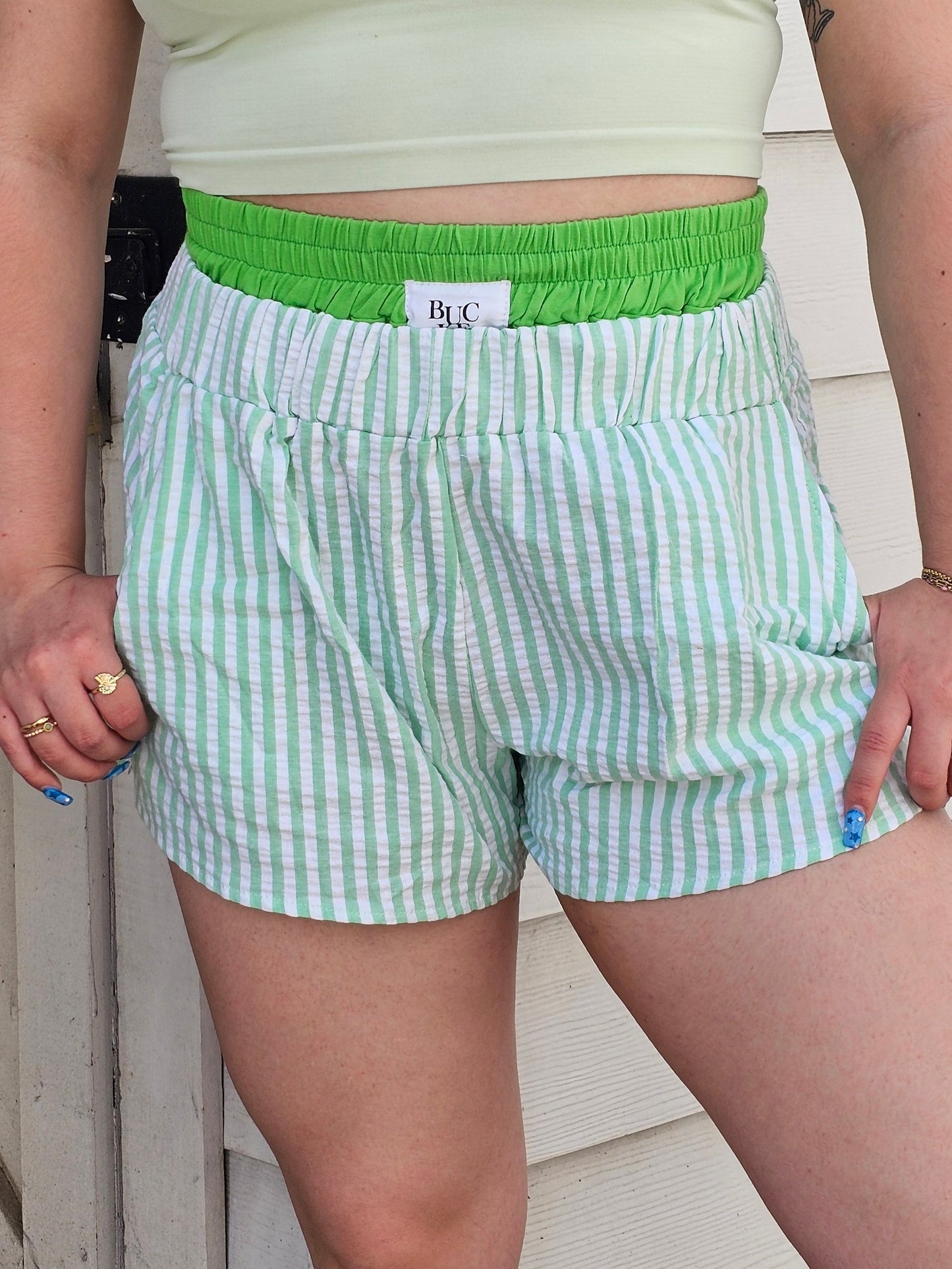 Nova Boxer Shorts- Green