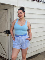 Nova Boxer Shorts- Blue