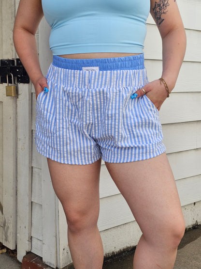 Nova Boxer Shorts- Blue