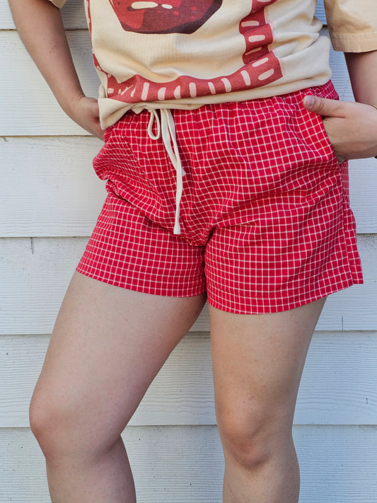 Suzie Shorts- Red