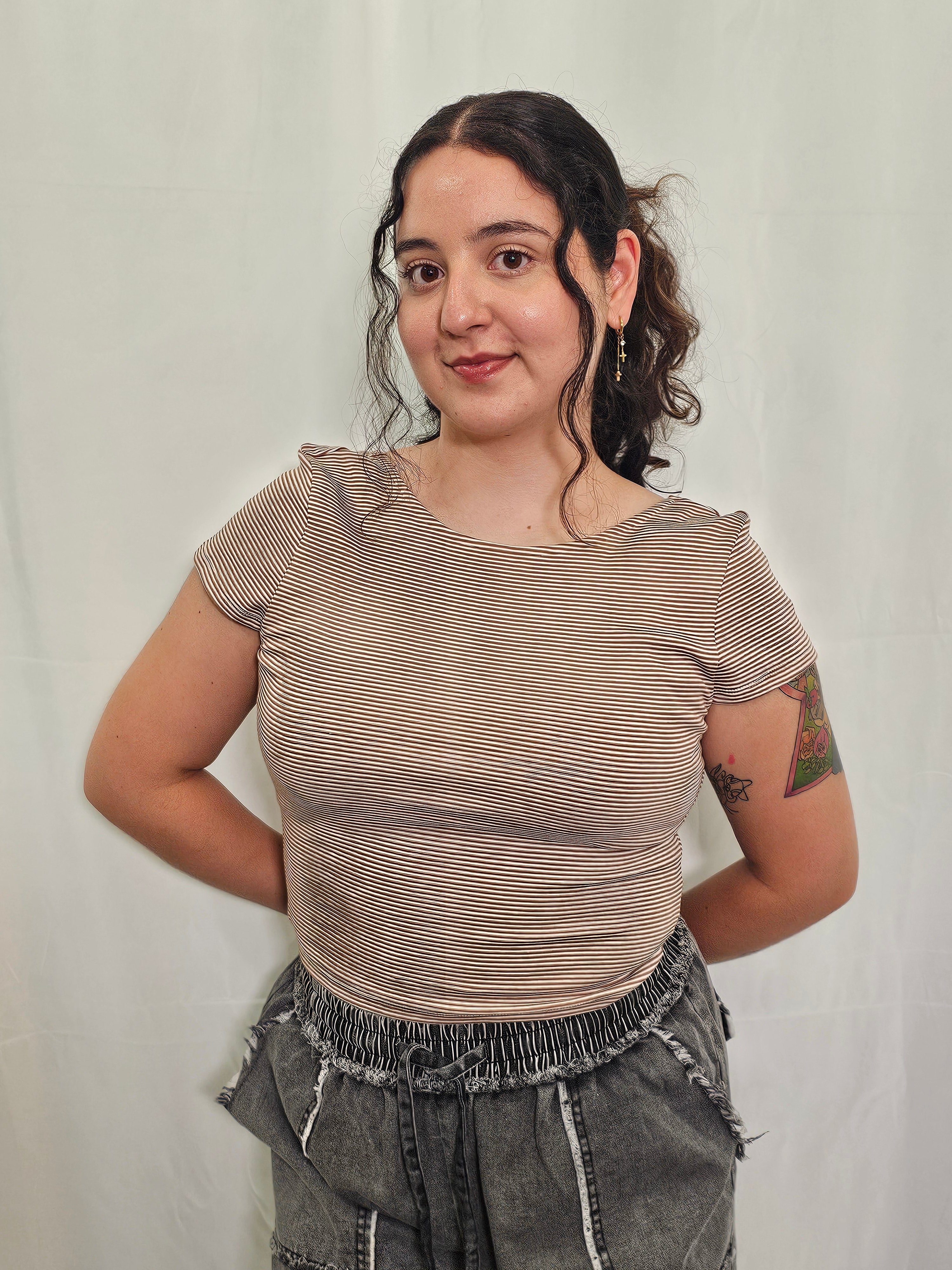 Rosewood Top- Brown