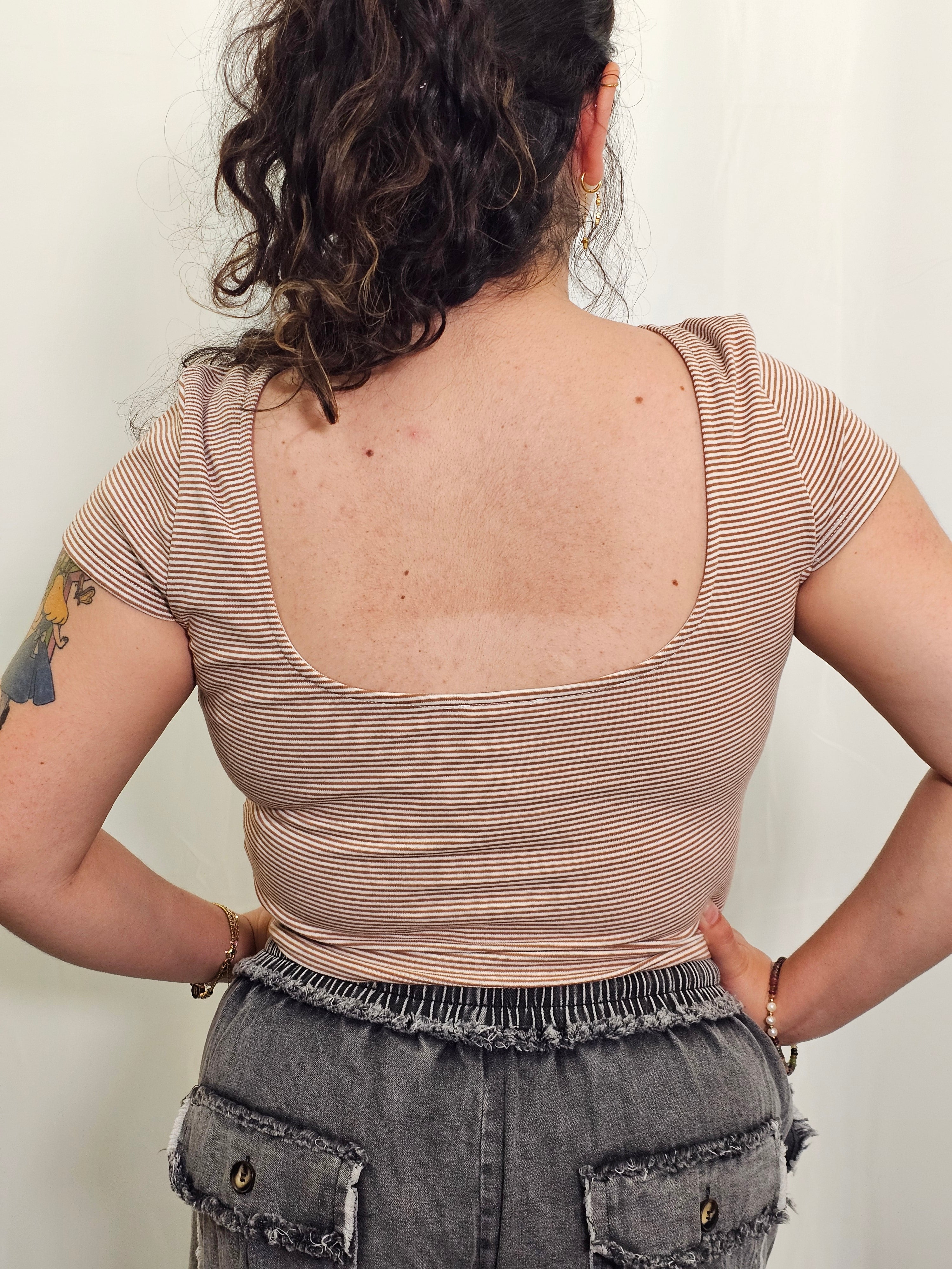 Rosewood Top- Brown