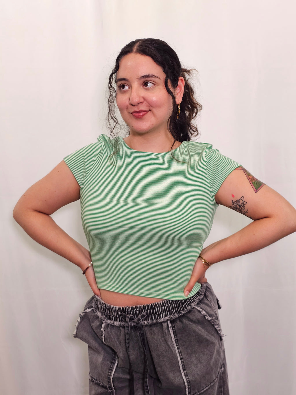 Rosewood Top- Green