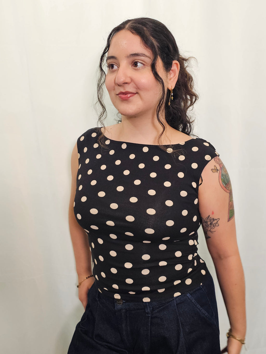 Jenna Top-Black
