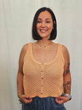 Caleb Knit Top- Apricot