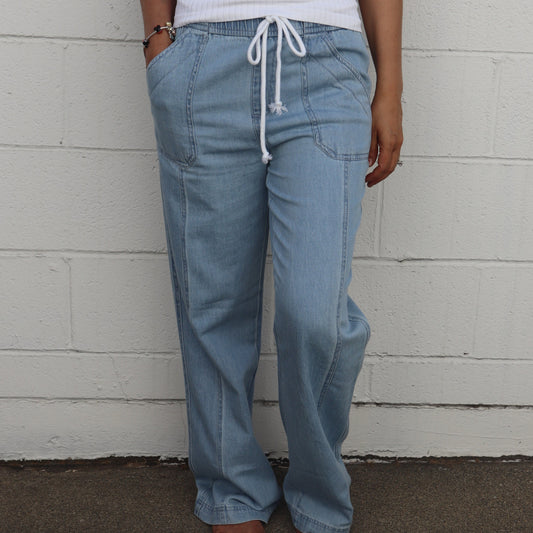 Drawstring Jean