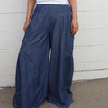 Retro Flare Denim Pants