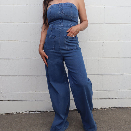 Denim Jumpsuit