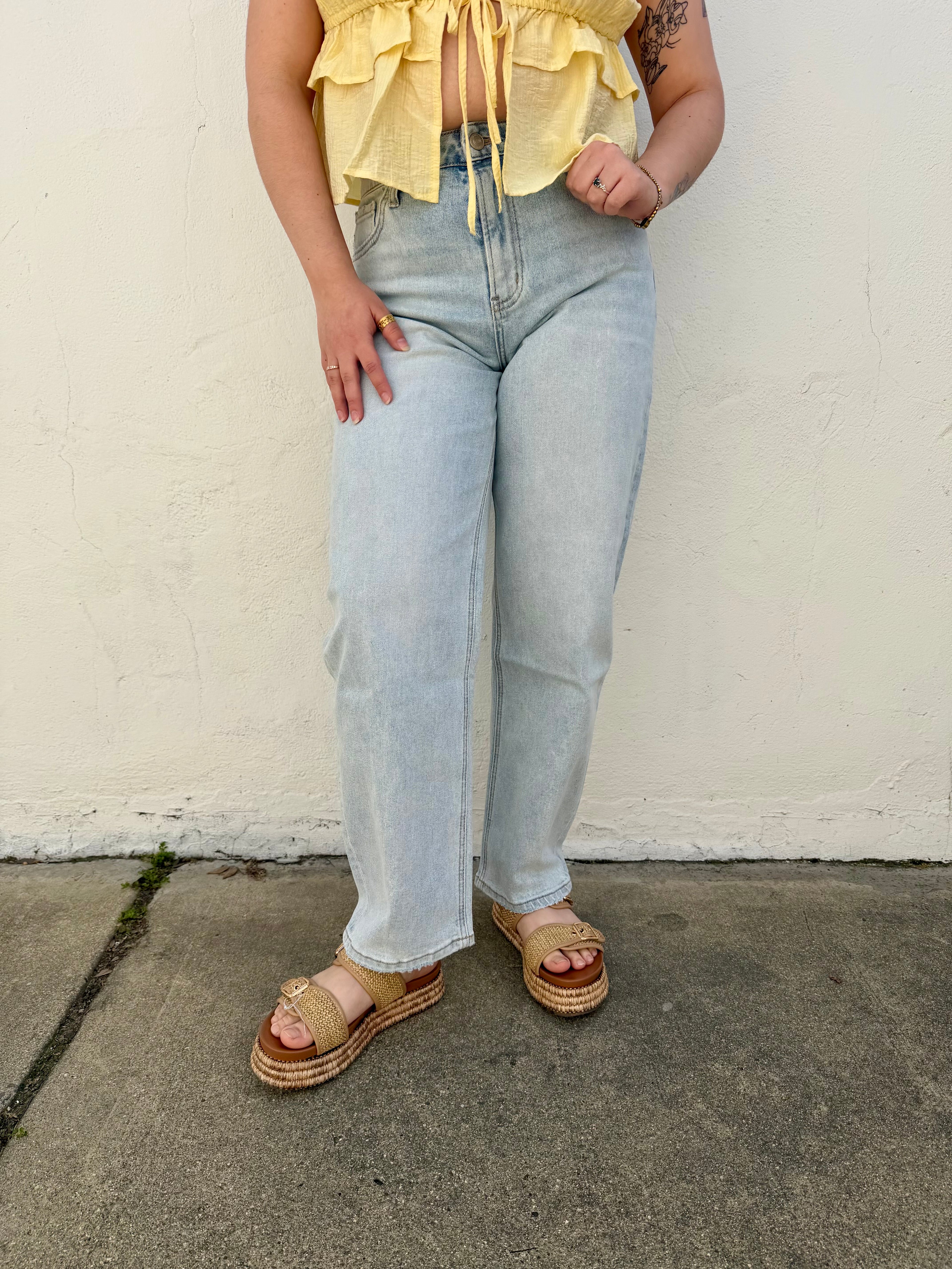 Ray Barrel Jeans