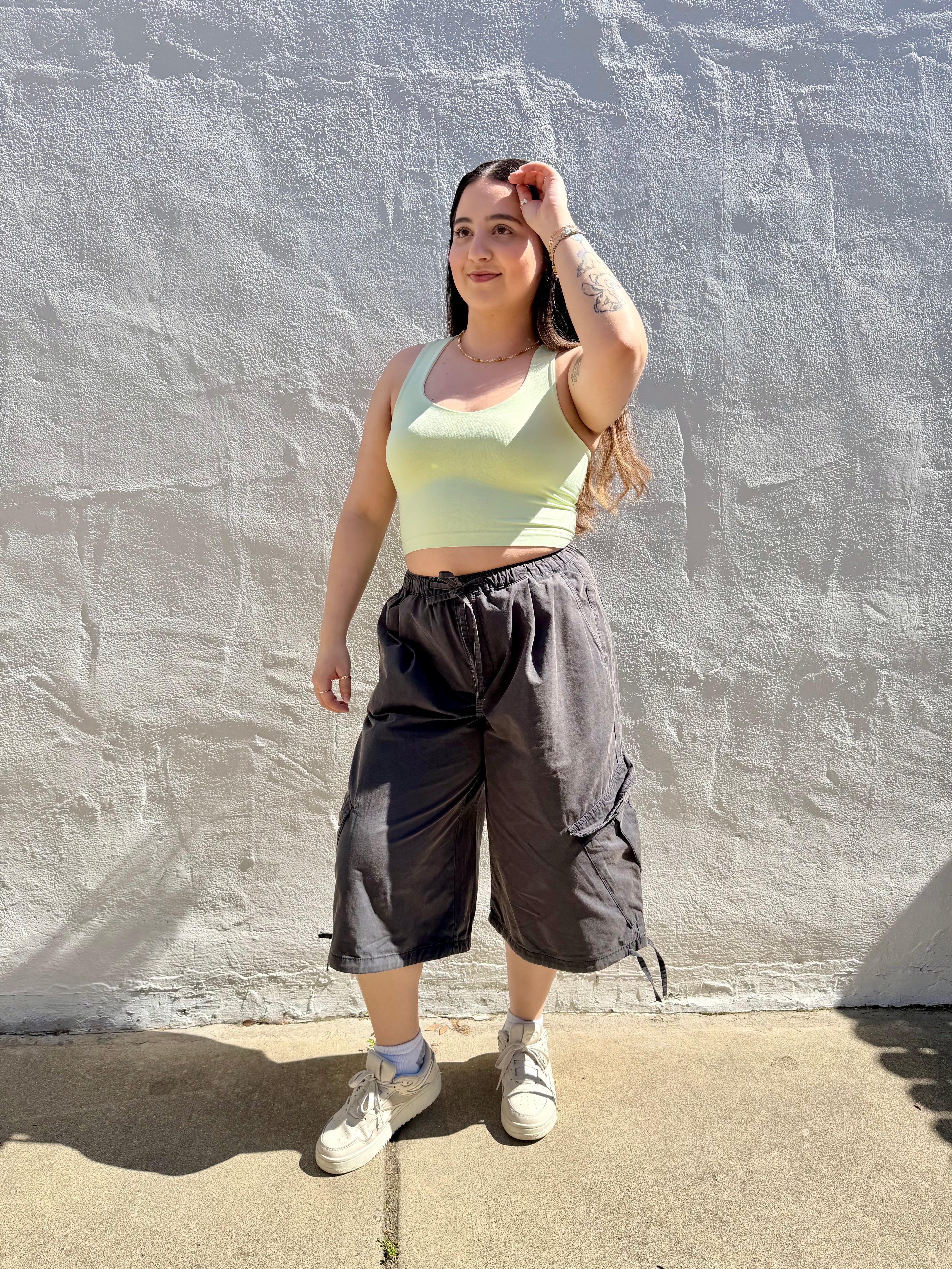 Flynn Tank- Green