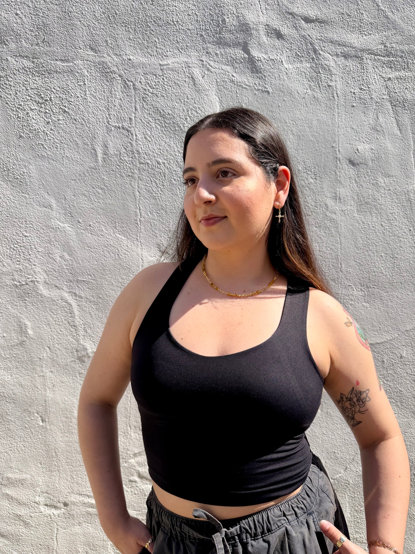 Flynn Tank- Black
