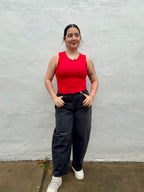 Desiree Top- Red
