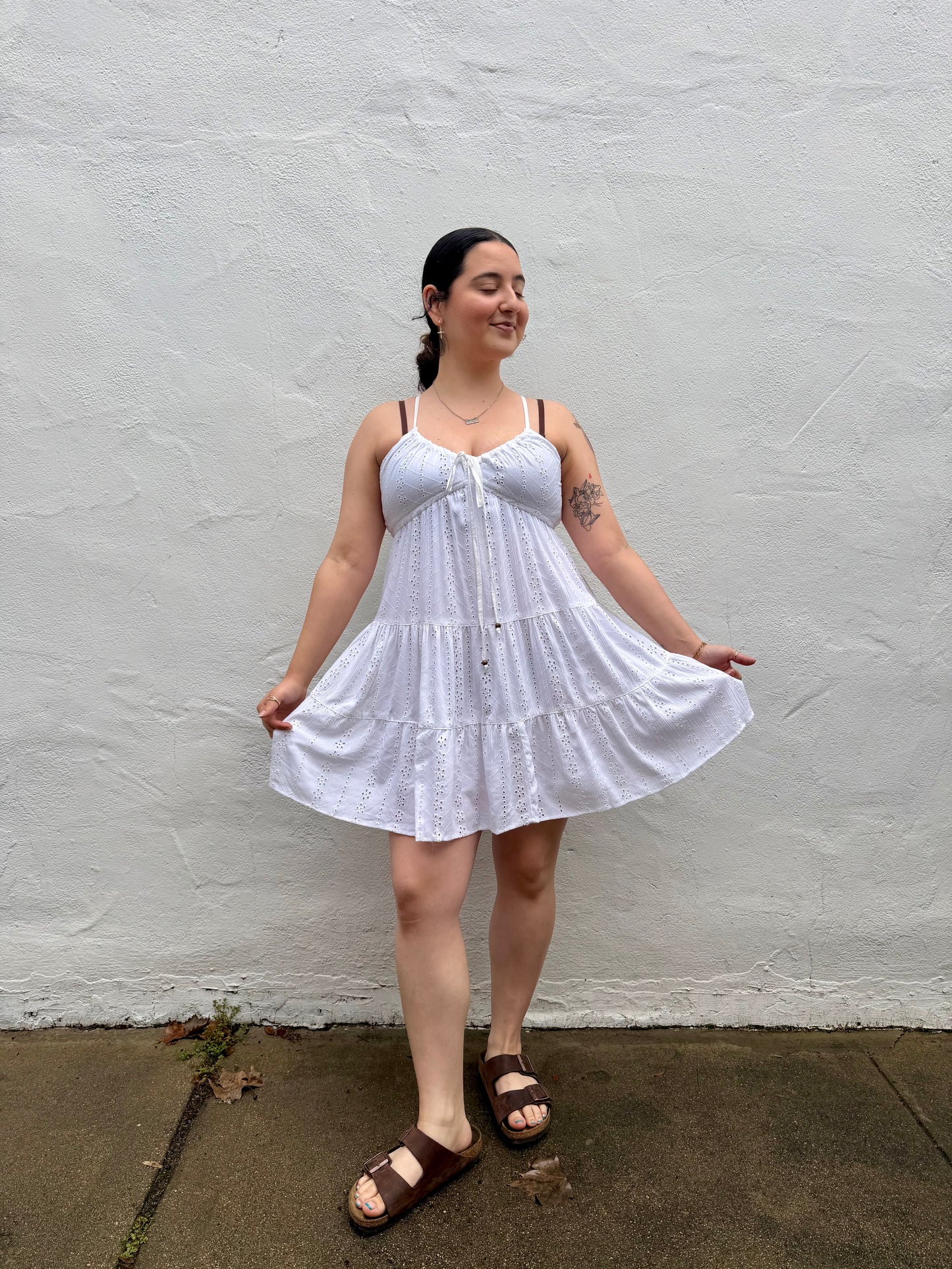 Pretty In White Dress