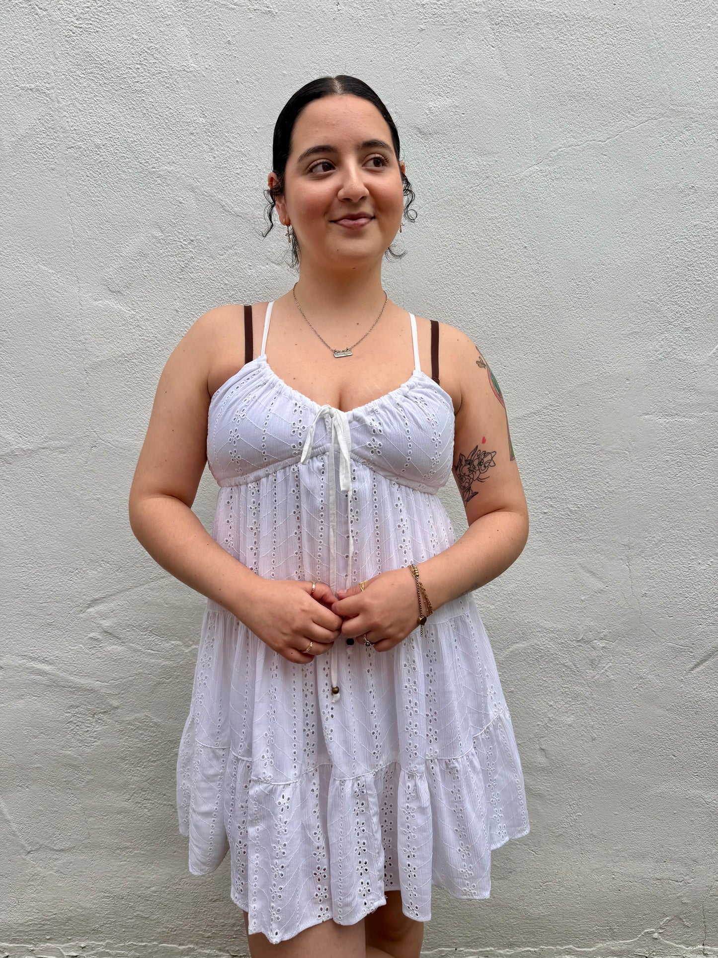 Pretty In White Dress