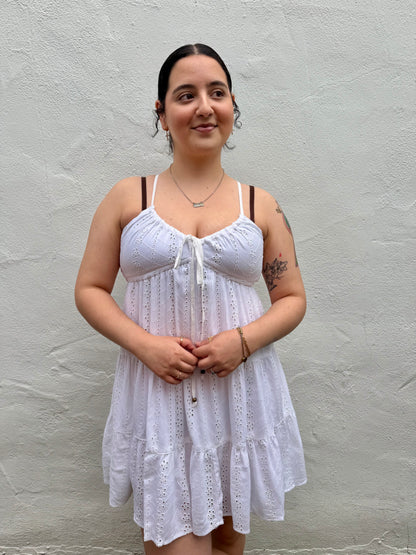 Pretty In White Dress