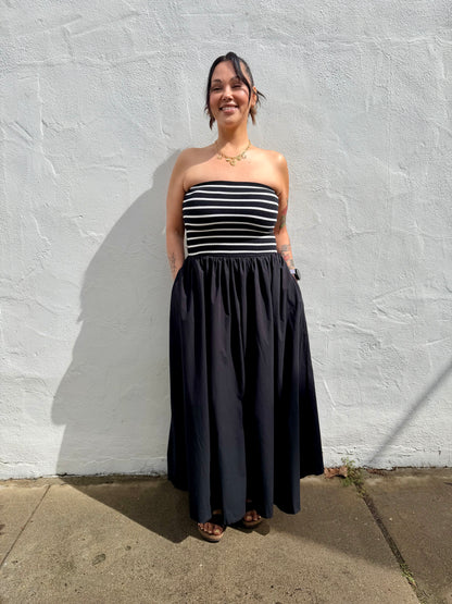 Lynn Dress- Striped