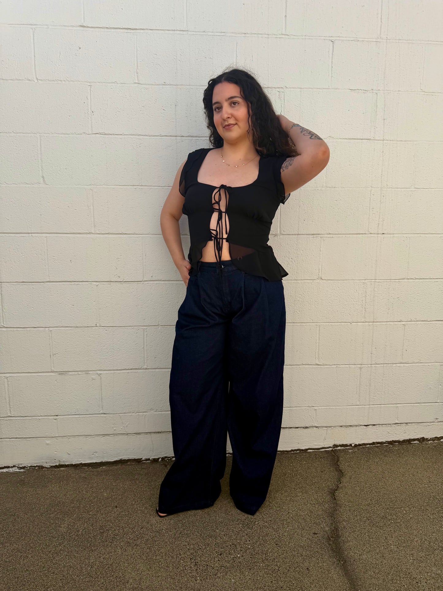 Elaine Top- Black