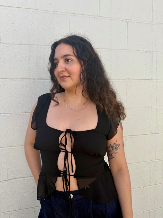 Elaine Top- Black