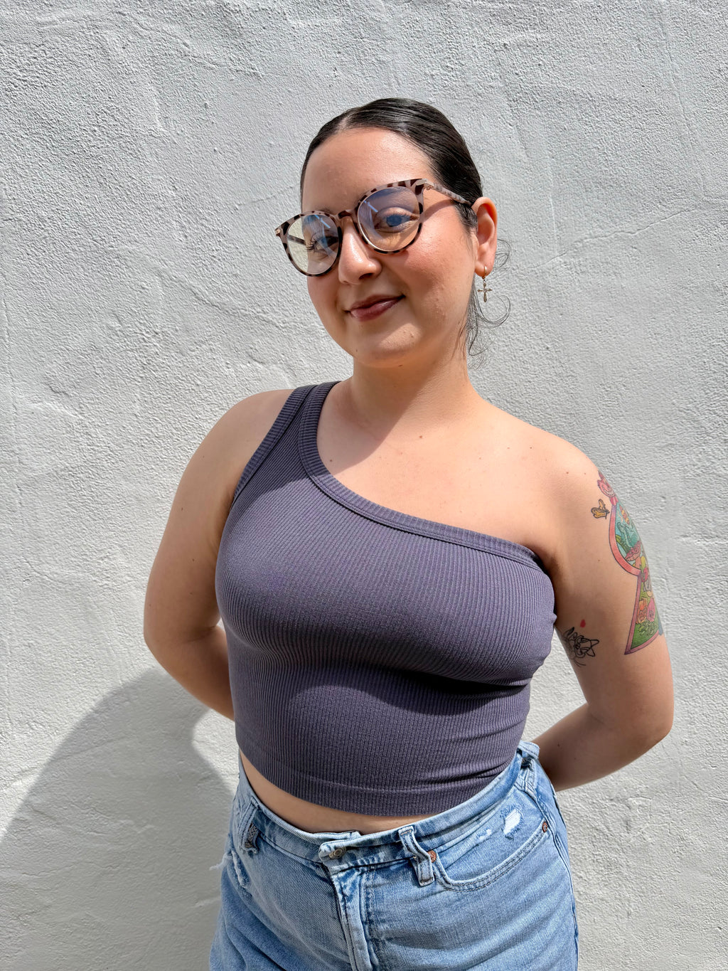 Brenna Top- Navy