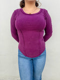 Adelaide Top-Purple