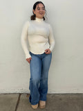 Marcey Turtle Neck- White