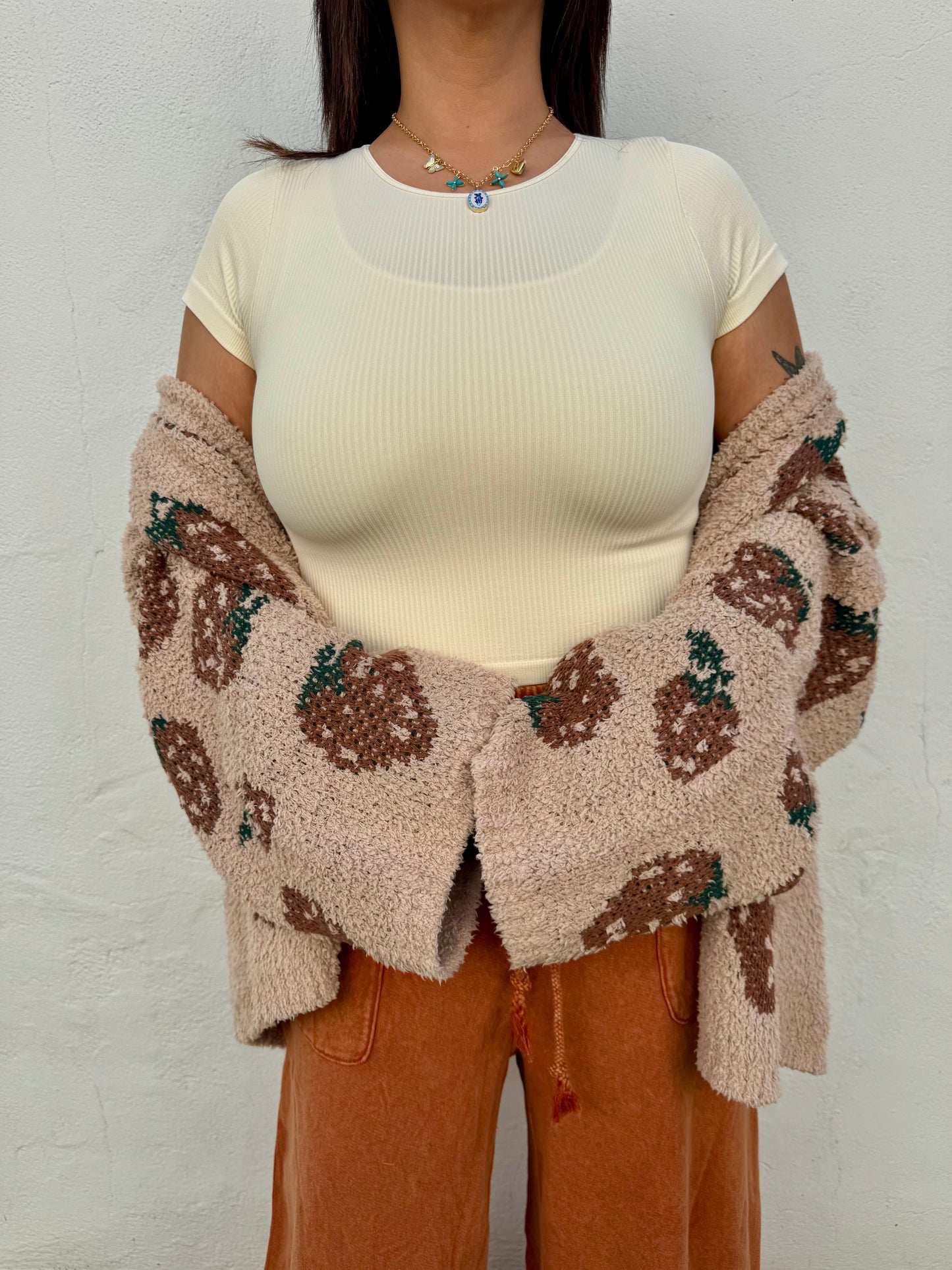 NikiBiki Baby Tee- Cream