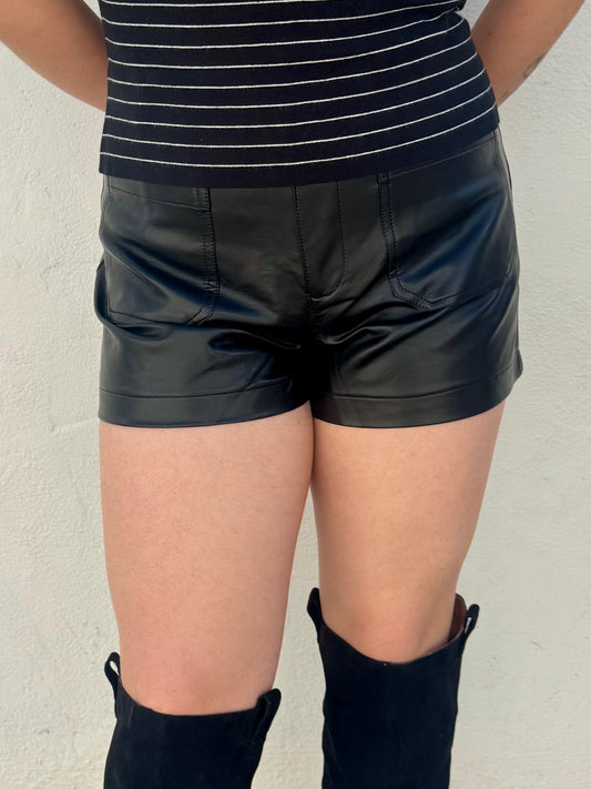 My Pleather Shorts