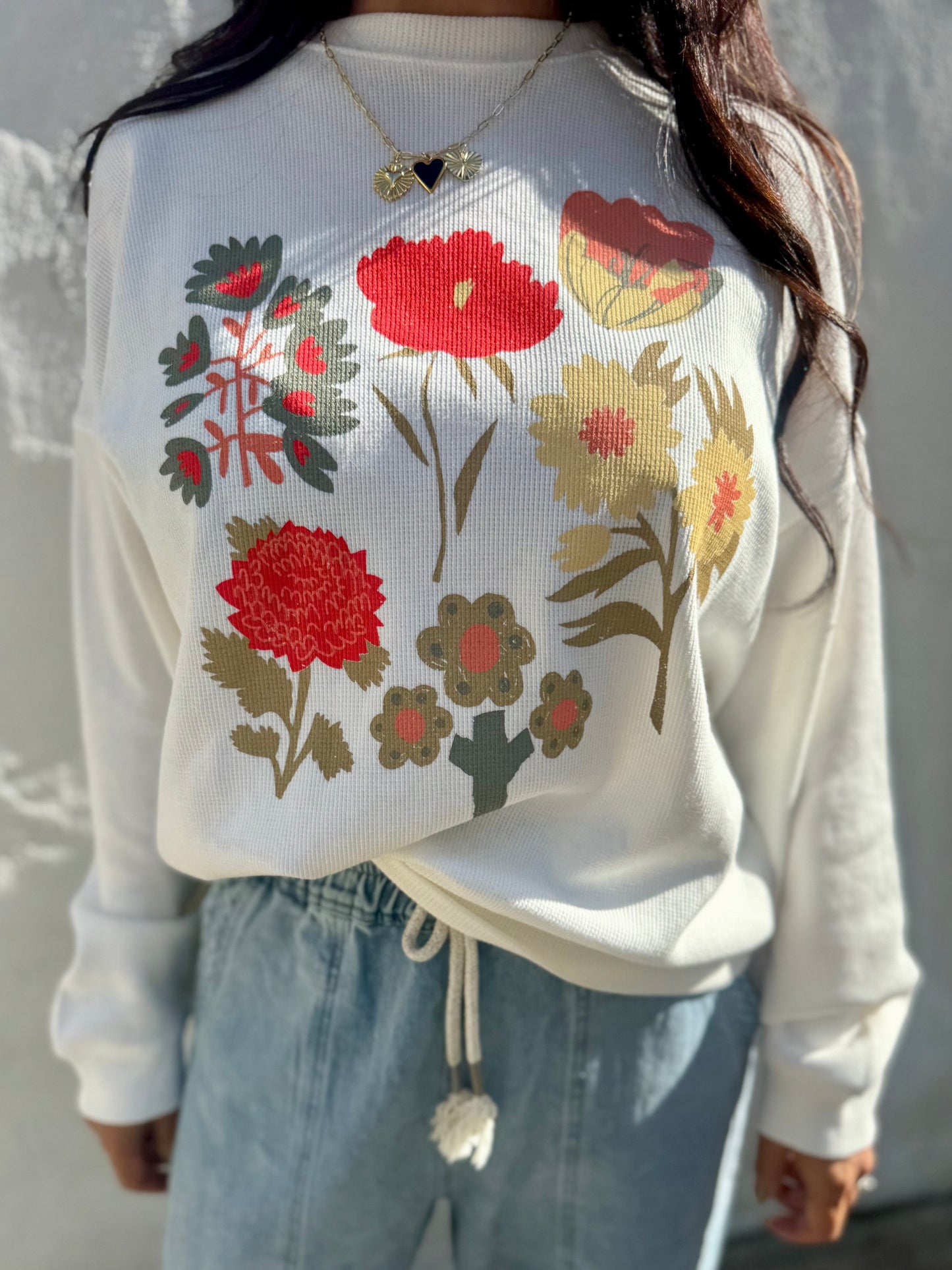 Fall Bouquet Sweater