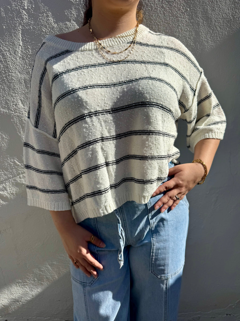 Oreo Top- Cream