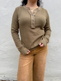 Henley Thermal- Green