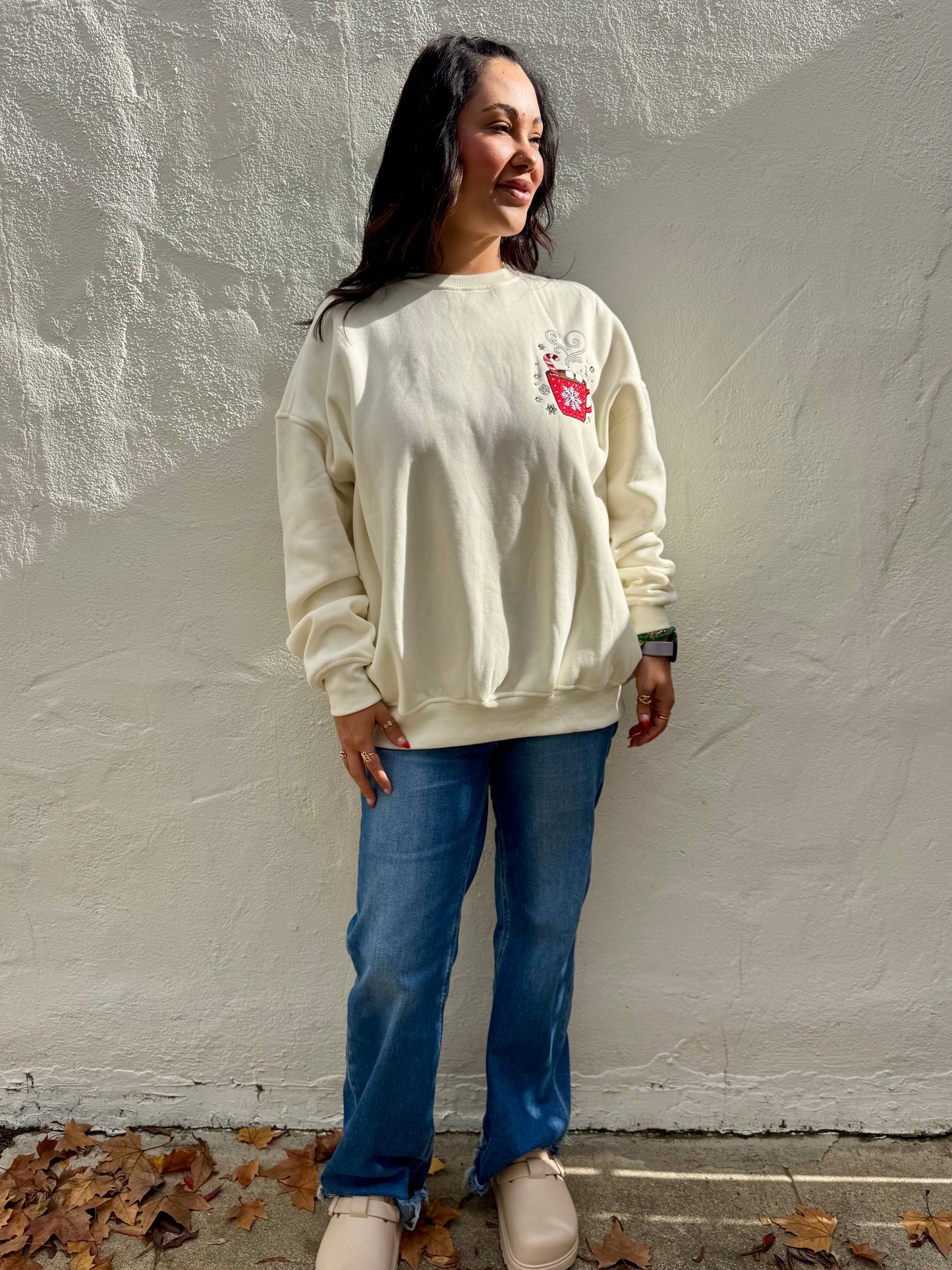 Nana's Cocoa Sweater