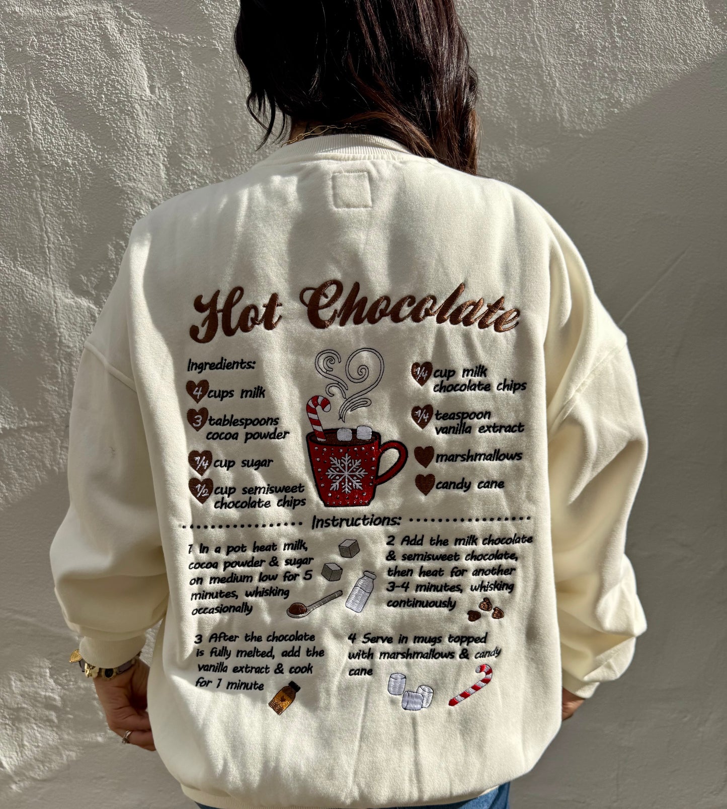 Nana's Cocoa Sweater