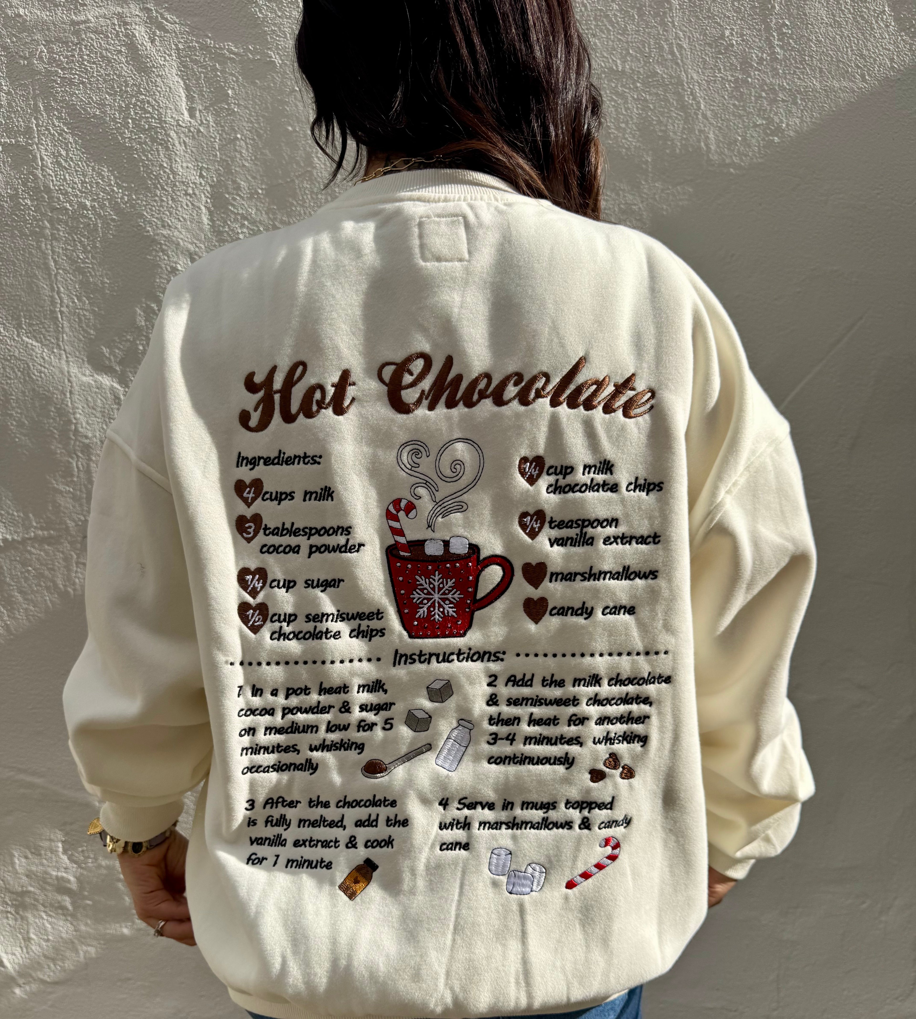 Nana's Cocoa Sweater