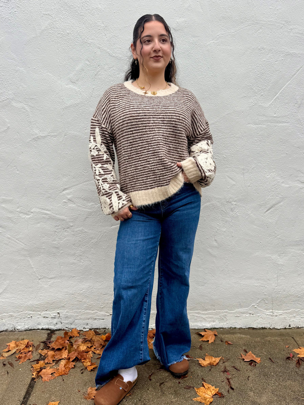 Morelia Sweater- Brown