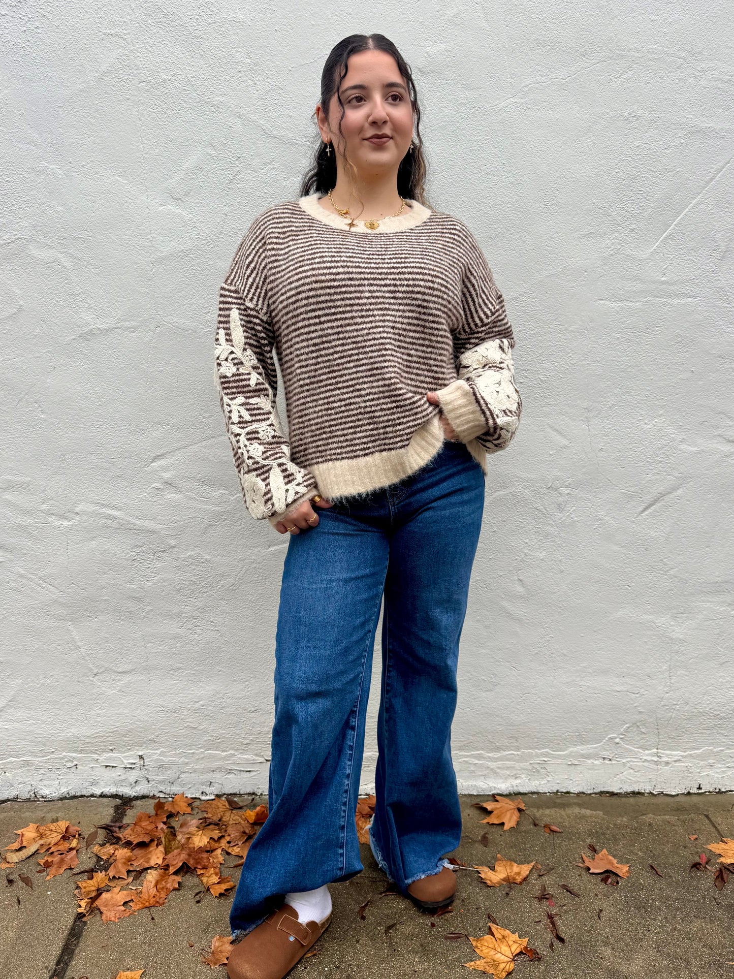 Morelia Sweater- Brown