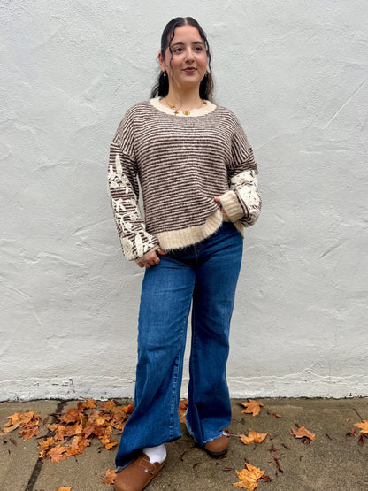 Morelia Sweater- Brown