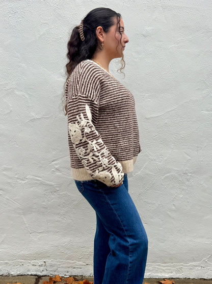 Morelia Sweater- Brown