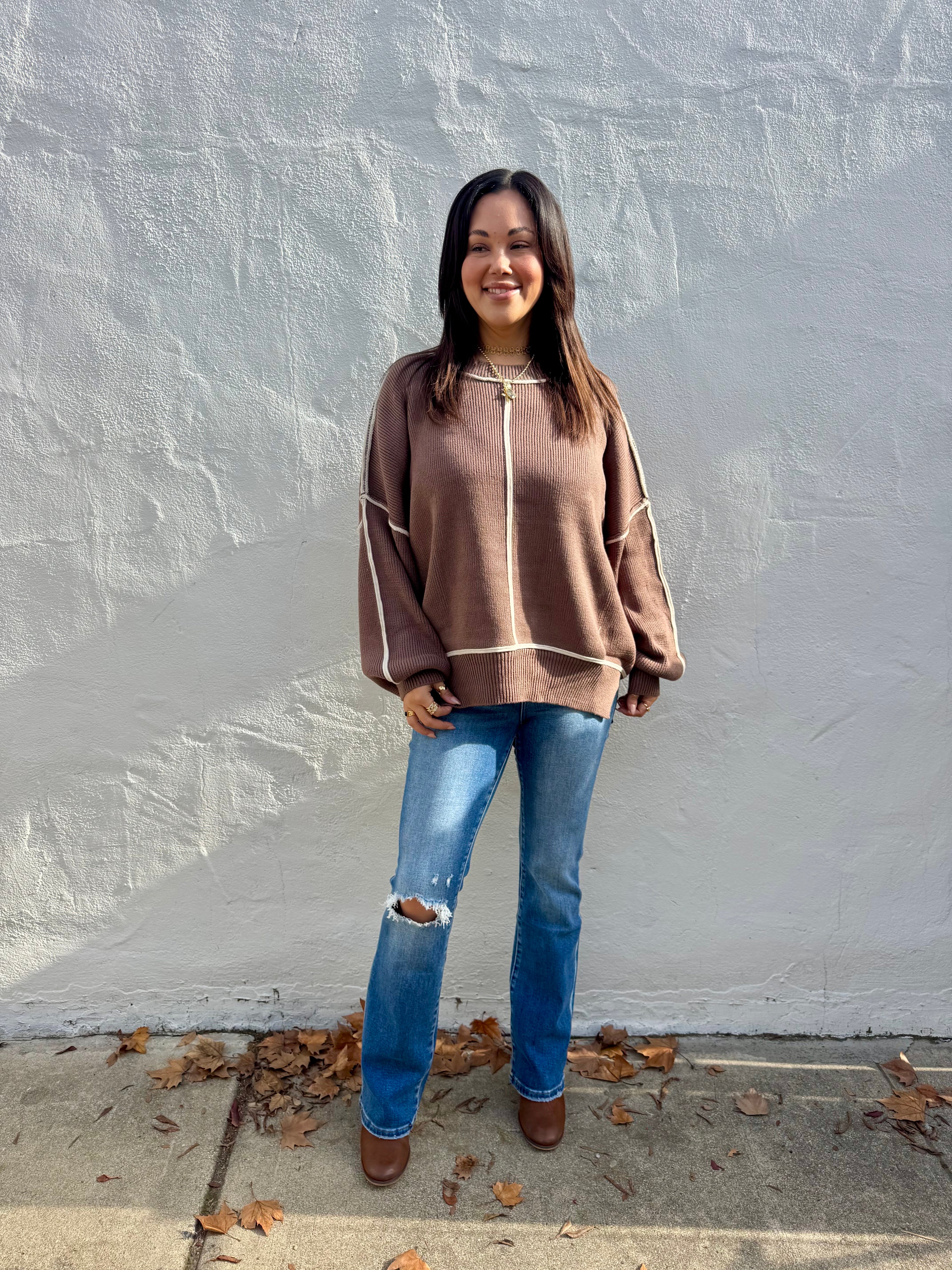 Ford Sweater- Brown