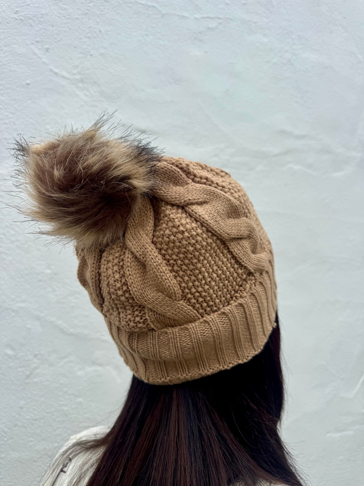 Beanie Bun- Camel