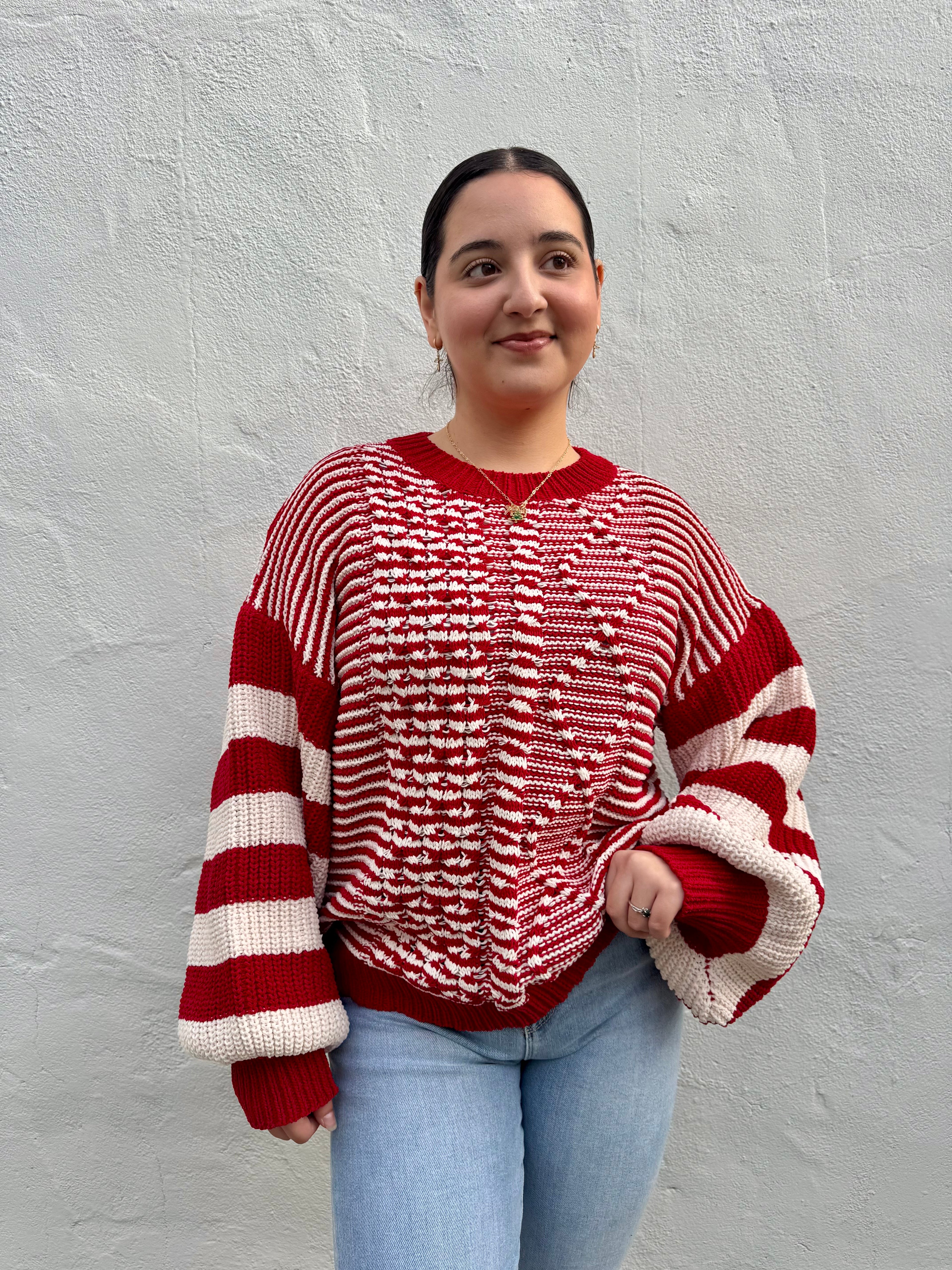 Peppermint Sweater