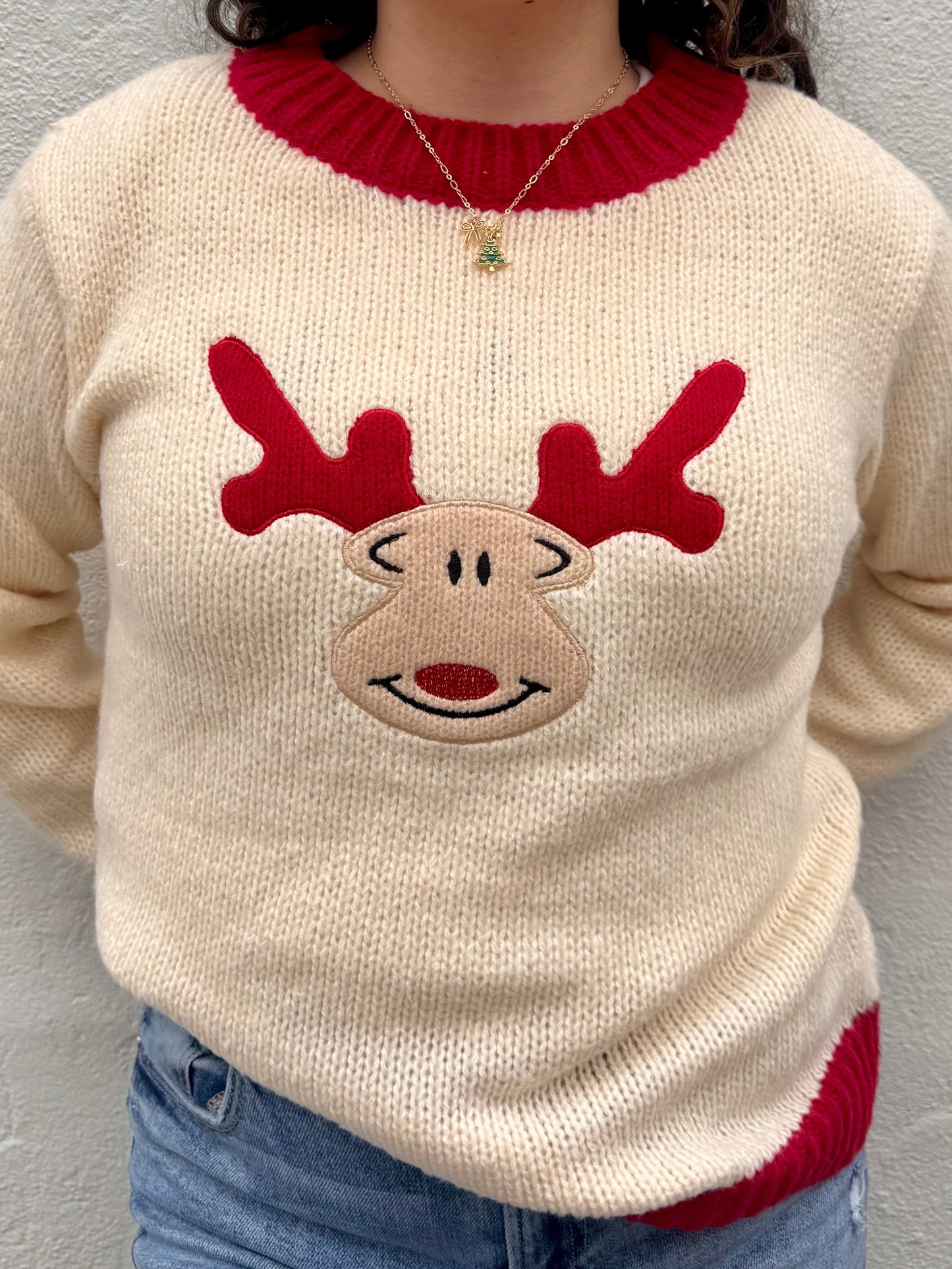 Reindeer Sweater