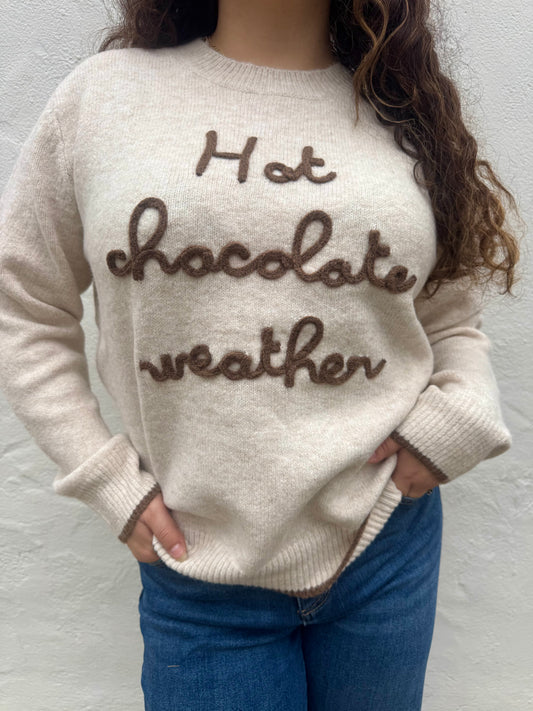 Chocolate Weather Sweater